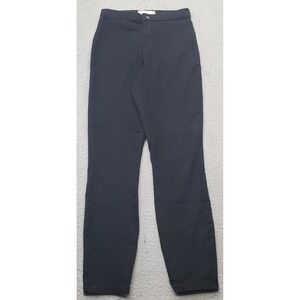 New York Laundry Jeans Womens 5 Black Denim Cotton Flat Front Stretch Skinny Leg